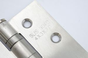 Porta cerniera in acciaio inossidabile porta in legno silente cuscinetto di disegno di superficie cerniera piatto aperto cuscinetto cerniera - Product Image 6