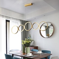 Nouveau style américain maison de campagne salon restaurant hôtel gypse art lampes lustre en plâtre blanc mat