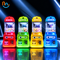 Игровой автомат Joy2fun с монетоприемником, мини-автомат для захвата игрушек, мини-кран-машина для торговых центров