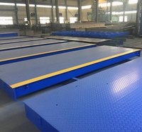 Pont-bascule modulaire 3*18m pour camions, fabrication sur mesure pour pesée routière