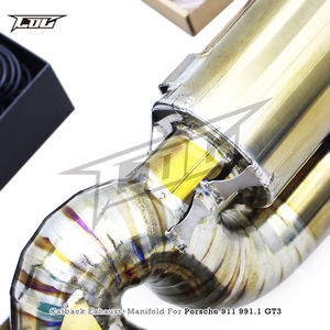 Sistema de escape de titanio BK para Mclaren <span class=keywords><strong>720S</strong></span> 4,0 T 2017-2019 silenciador Catback SUS304 colector pieza de coche - Product Image 4