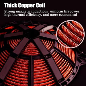 Poêle à Bratt géant commerciale de 80 ~ 200 litres, poêle à ébullition, à Induction, à usage en cuisine, pour hôpital - Product Image 3