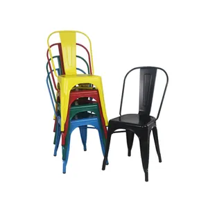 Free Sample Dining Gold Outdoor Industrial Plastic Frame Frames Vintage Leg Cafe Cheap Rose Metal Chair With Metal Legs