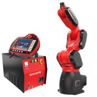 Robot industriel compact à 6 axes, charge utile de 7 kg, portée de 883 mm, robot de peinture pour l'assemblage, le meulage, la peinture et l'automatisation