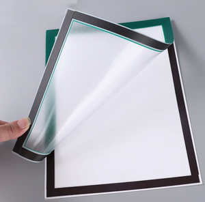 Cadre magnétique prêt à l'emploi pour affiches et photos, en plastique, étanche, avec autocollant magnétique et couvercle de protection - Product Image 1