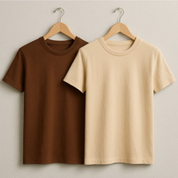 Camiseta Transpirable de Talla Grande para Hombre, Algodón Premium, Servicio OEM, Logotipo Frontal, Ropa Personalizada de Moda, Suministro al por Mayor para Adultos