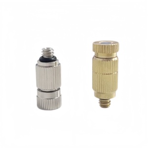 Vòi phun sương áp suất cao mạ đồng hai đầu, hệ thống làm mát & khử trùng nhà kính, tạo độ ẩm - Product Image 4