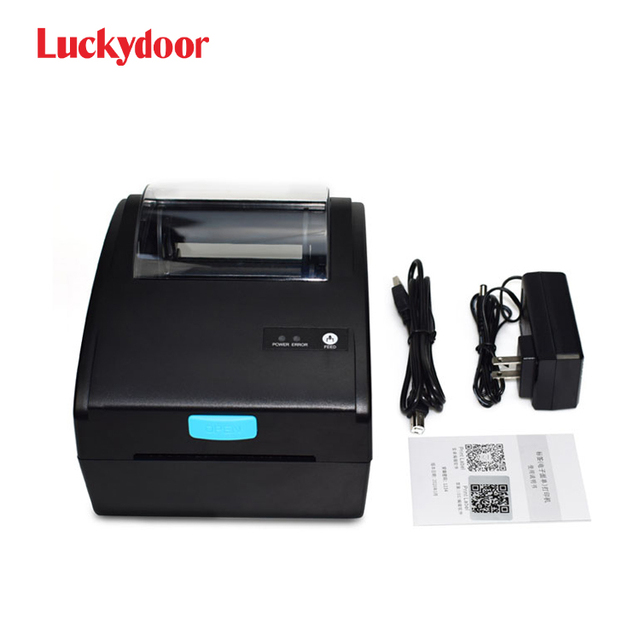 High Speed 80mm Thermal Sticker Receipt Label Barcode Shipping Printer with WiFi/USB/Ethernet 300mm/sec in Stock