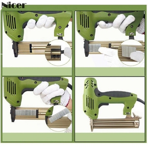 Pistolet à clous sans fil Li-ion 1750W, modèle professionnel, vente chaude 2022, directement de l'usine, <span class=keywords><strong>pour</strong></span> cloueurs et agrafeuses - Product Image 3