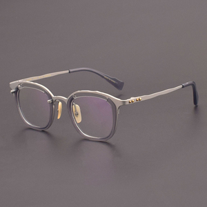 MM-0057 Luxe Titanium Optische Brilmonturen Van Hoge Kwaliteit Lichtgewicht Full-Rim Ontwerp Voor Recepten Solide Brillen - Product Image 2