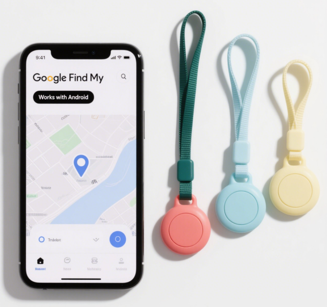 Smart Tag Google Find My Device Android Air Tag Tracker Global Position Locator Finder Key Wallet Card Bag Android Find My Tag