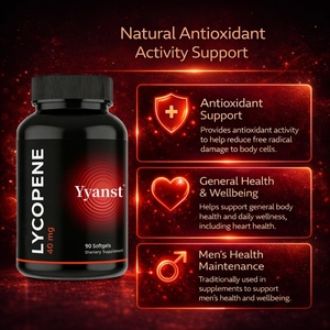 Cápsulas de Licopeno de Alta Calidad de Marca Privada, Apoyo Antioxidante, Protección Celular, Protección Cardiovascular - Product Image 4