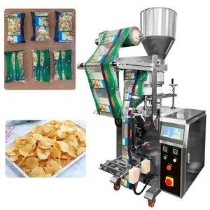 Completamente automatica dello schermo touchable controllo bustina di zucchero granello chip macchina imballatrice bastone