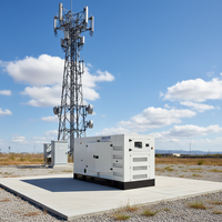 Generadores Diésel Silenciosos Trifásicos de 6 Cilindros de 50KVA-250KVA con ATS, Control Remoto y Wifi