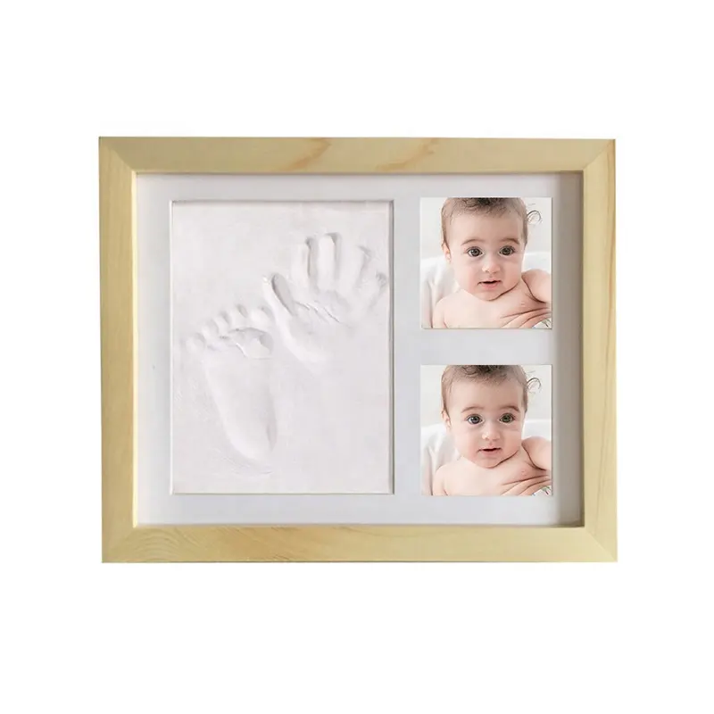 Nouvelle imprimante à main en argile pour bébé, Kit d'impression manuelle et empreinte des pieds de bébé, mémoire de nouveau-né, vente en gros,