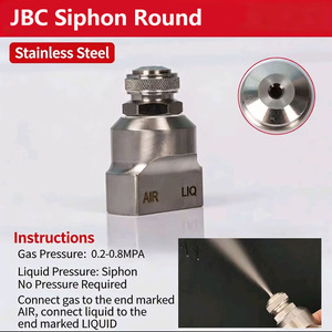 Ugello Atomizzatore Bifluido in Acciaio Inox JBC per Miscelazione Acqua-Aria, Vendita Diretta dalla Fabbrica - Product Image 3