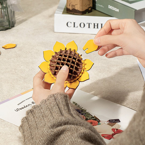 <span class=keywords><strong>Robotime</strong></span> US Entrepôt <span class=keywords><strong>Bois</strong></span> Artisanat Bureau Décoration Assembler Jouets TW01H DIY Bouquet De Fleurs <span class=keywords><strong>En</strong></span> <span class=keywords><strong>Bois</strong></span> <span class=keywords><strong>3D</strong></span> Puzzles - Product Image 5