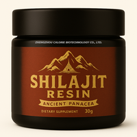 Shilajit Pure Himalayan Shilajit Resin - Gold Grade 100% Pure Shilajit avec acide fulvique et complexe de 85 + oligo-éléments