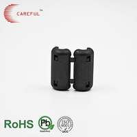 Split Ferrite Clamp Core EMI Filter Power Line Choke for Small Device Cable Noise Suppression 7.2mm Inner Diameter 70C
