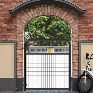 Cour Clôture Jardin Clôture De Sécurité Barrière Cour Porte Mobile Portable Revêtement En Poudre Surface Mesh Panneau Clôture Américain - Product Image 6