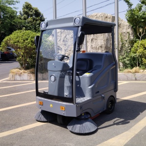 Lái xe đường điện quét Xe Tải Công nghiệp sạch hơn Thu Bụi Sạc điện quét - Product Image 2