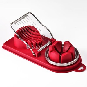 Egg slicer, household stainless steel egg slicer, 2-in-1 for century eggs, preserved eggs, and regular eggs. - Product Image 5