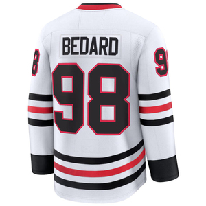 Maillots de hockey cousus pour hommes 98 Connor Bedard 88 Patrick Kane S-3XL - Product Image 3