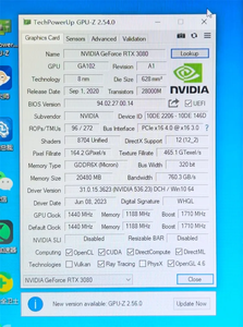Rtx 3080 20GB <span class=keywords><strong>card</strong></span> đồ họa 3080ti 3080m Máy tính xách tay Nvida chơi game Trio rtx3080 phiên bản nâng cấp cho ai máy tính - Product Image 2