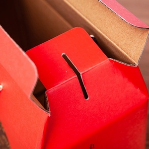 Boîtes cadeaux en carton ondulé de luxe personnalisées pour les noix et les en-cas avec impression de logo - Product Image 3