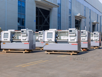 Tour CNC horizontal CK6150 de précision, fourni par l'usine, prix de la machine de tournage CNC