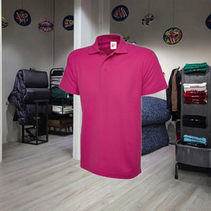 Camiseta de Manga Corta para Hombre, Bordada, Lisa, Transpirable, Tejida, Uniforme, 180 Gramos, Anti-Pilling, Personalizada, Venta al Por Mayor, Talla 2XL - Product Image 3