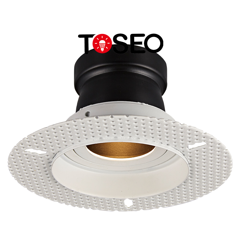 5W Round Trimless LED Recessed Lights / 80mm Cut Out Downlight