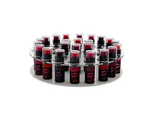 Roterende Lipstick & Etherische Olie Organizer Acryl