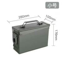 Stock disponible, utilisations multiples, vente chaude aux États-Unis et en Europe, étui de rangement tactique en fer pour munitions calibre .30 M19A1, étanche à la poussière