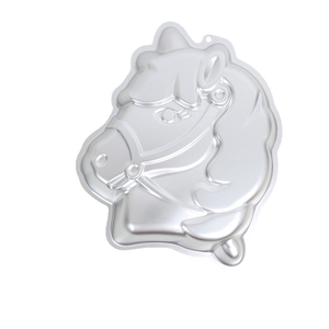 Moule à gâteau pour animaux Moule à gâteau en forme de patte Moule à gâteau en forme de cheval Facile à libérer Matériau de qualité alimentaire Facile à nettoyer - Product Image 2