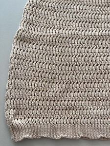 Abito Estivo da Spiaggia Casual <span class=keywords><strong>per</strong></span> Ragazze, in Cotone all'<span class=keywords><strong>Uncinetto</strong></span>, Lunghezza al Ginocchio, ODM, Schiena Scoperta, Senza Maniche, Ecologico e Traspirante - Product Image 3