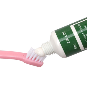 Usine En Gros Boîte De Couleur Emballage Vanille Boeuf Saveurs <span class=keywords><strong>Chat</strong></span> <span class=keywords><strong>Dent</strong></span> Pâte Chien Pet Dentifrice Soins Dentaires Outil De Nettoyage - Product Image 5