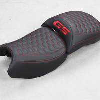 GANE GANE-MTC26 Funda de Asiento de Motocicleta Deportiva de Lujo Personalizada F900GS, Juego Completo de 2 Piezas de Cuero Genuino, Universal para las Cuatro Estaciones, 2 Años de Garantía