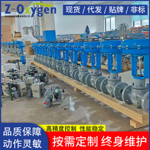 Vanne de régulation pneumatique DN200 PN16 pour la régulation du débit dans les pipelines de l'industrie chimique - Product Image 2