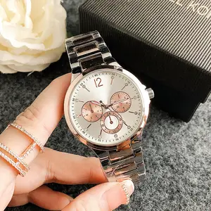 Highly welcomed watch brand logo free shipping sale premium clone watch Gold plated wristwatch Alloy watches women wrist