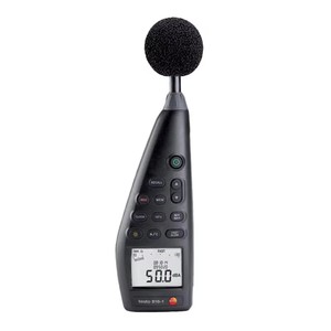 Sonometre Testo 816-1, testeur de bruit portable en décibels 30-130 dB avec enregistrement des données et écran LCD rétroéclairé - Product Image 3