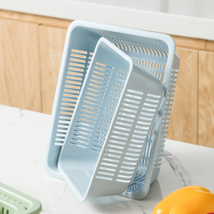 Nouveau <span class=keywords><strong>design</strong></span> 2026 – <span class=keywords><strong>Panier</strong></span> de rangement multifonctionnel en plastique pour fruits et légumes, idéal pour la cuisine – Vente chaude - Product Image 3