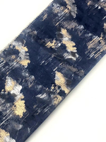 Housse de canapé en tissu velours de Hollande 100 % polyester tricoté, poids moyen 370 GSM, effet bronzé doré, double couche ignifuge
