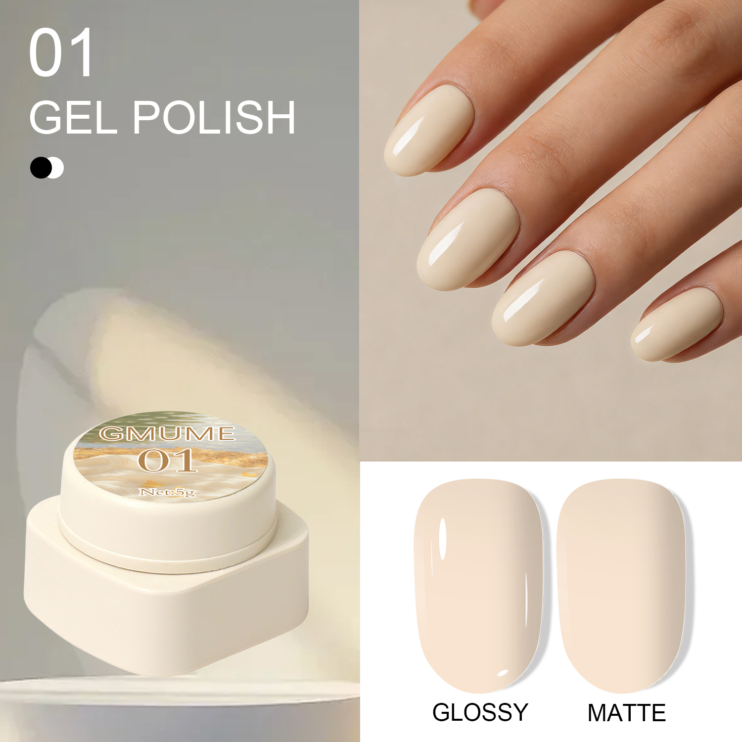 Creamy White
