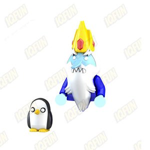 Hot-Bán Dễ Thương Phim Hoạt Hình Mini Hình Hoạt Hình Xây Dựng Khối Bộ Món Quà Giáng Sinh Lắp Ráp Collector Mô Hình Đồ Chơi - Product Image 4