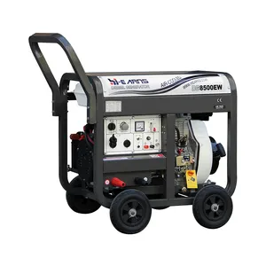 portable diesel generator open frame with welding function 220A