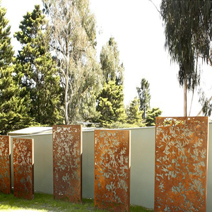 Cordon de découpe laser en acier, art décoratif mural pour arbres, <span class=keywords><strong>fleurs</strong></span> et arbres, 1 pièce - Product Image 1