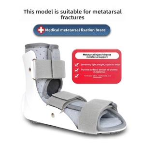 Ortesis Médica <span class=keywords><strong>para</strong></span> Tobillo y Pie, Soporte Ortopédico <span class=keywords><strong>para</strong></span> Esguinces de Tobillo, Fracturas Metatarsianas y Postoperatorias - Product Image 2