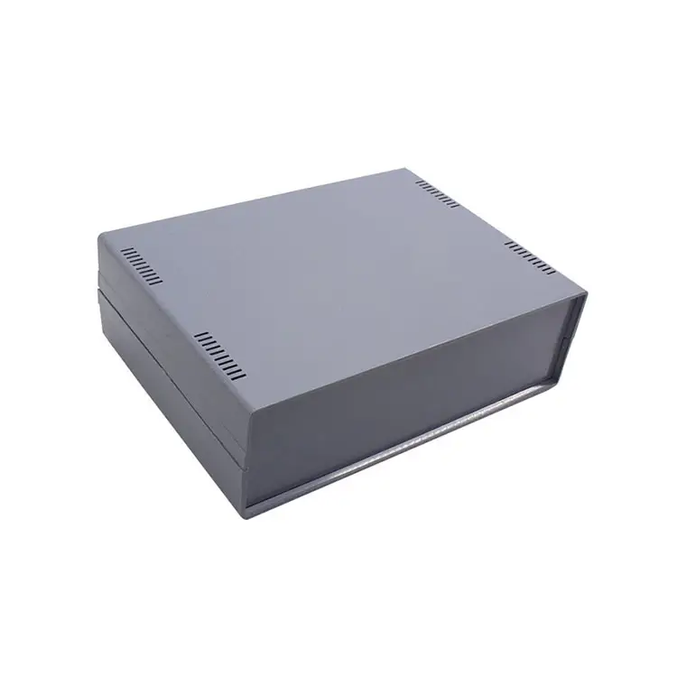 Kotak Modul Daya Rel Din Plastik Kualitas Tinggi untuk Desain Pcb Kotak Terminal Elektronik Penutup Kontrol Industri Rel Din