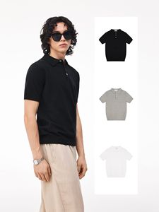 <span class=keywords><strong>เสื้อโปโล</strong></span>ผู้ชายผ้าคอตตอนถักเนื้อนุ่ม ระบายอากาศได้ดี สไตล์ลำลอง ธุรกิจ แขนสั้น ติดกระดุม สีพื้น ทรงเข้ารูป รับทำโลโก้ตามสั่ง - Product Image 3